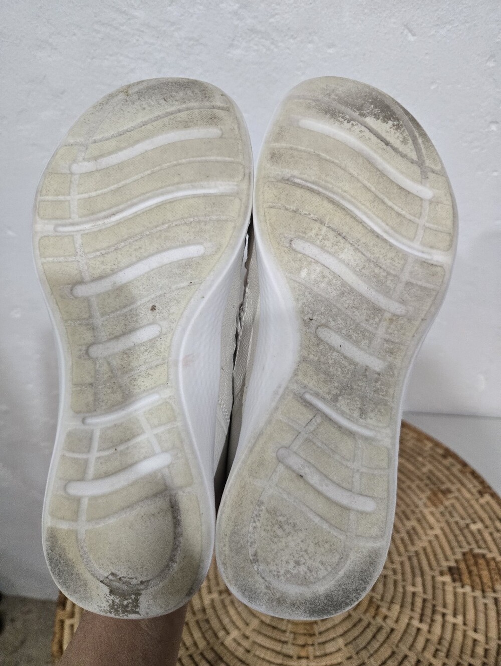 Skeckers Taupe Slip On Sneakers 8 - Picture 7 of 8